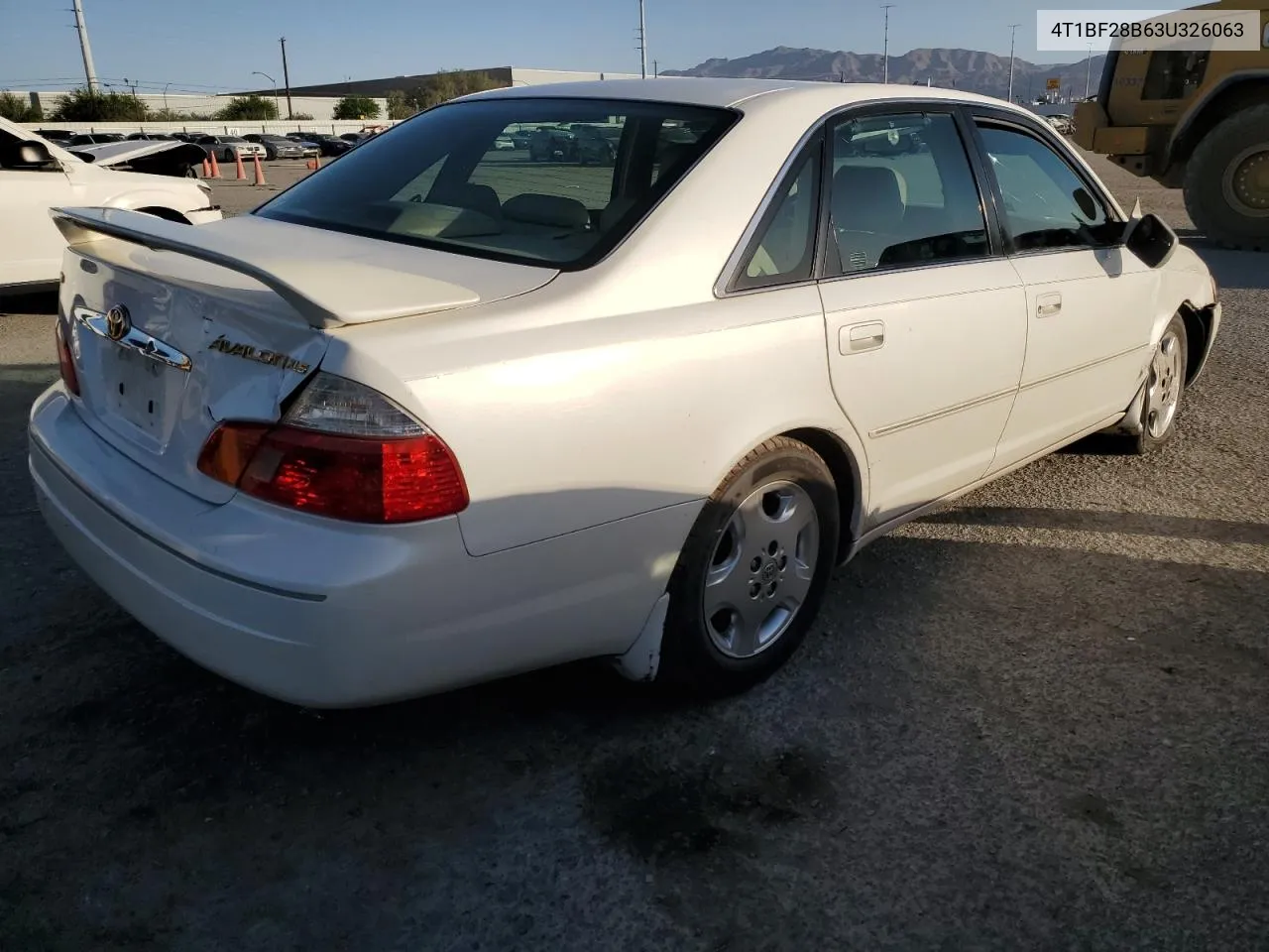 2003 Toyota Avalon Xl VIN: 4T1BF28B63U326063 Lot: 59552754