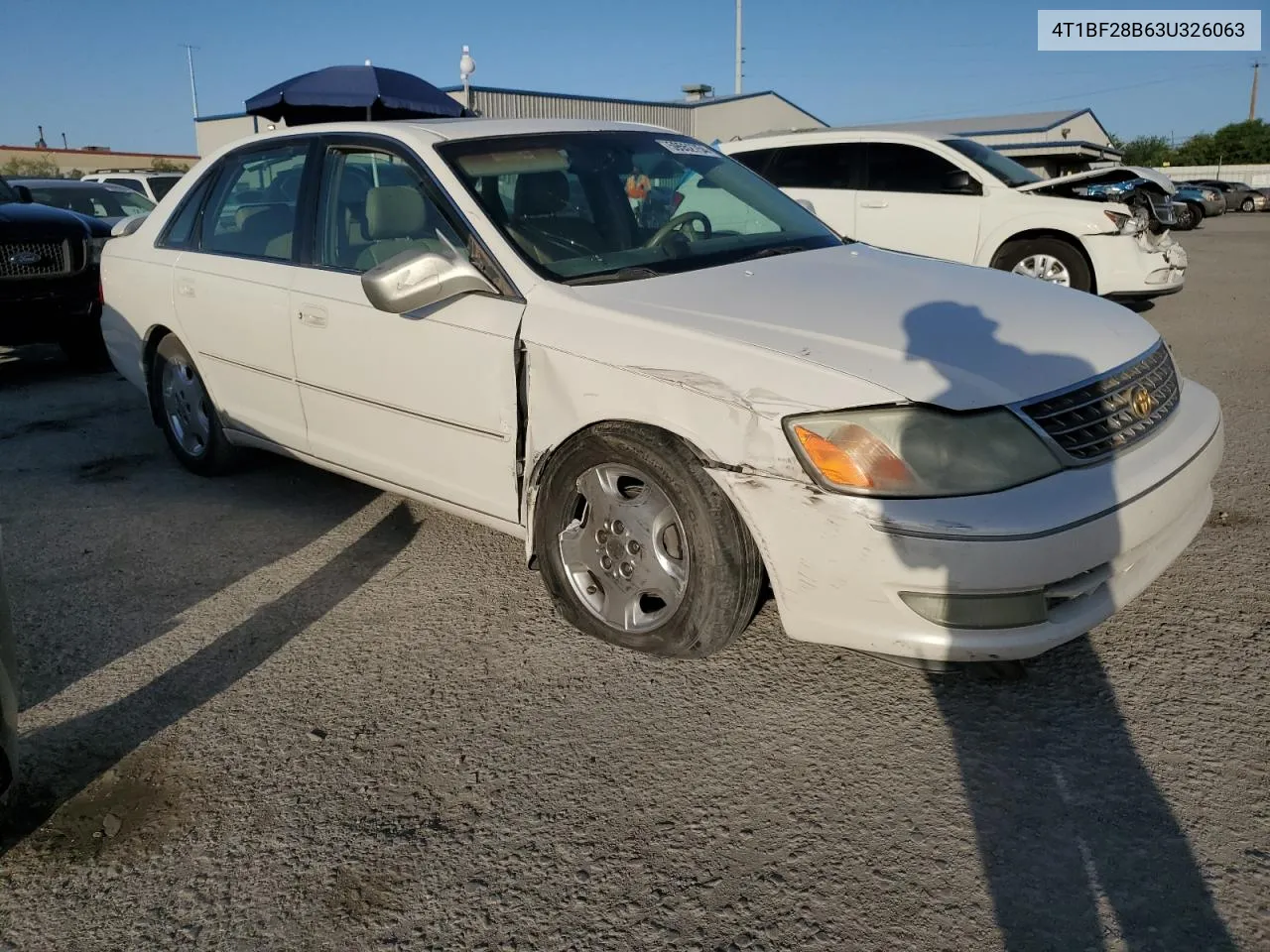 2003 Toyota Avalon Xl VIN: 4T1BF28B63U326063 Lot: 59552754