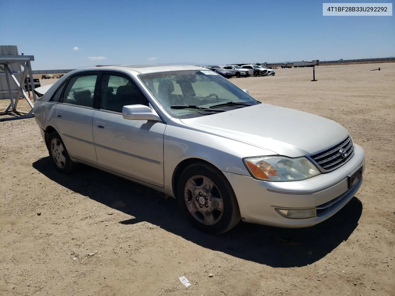 2003 Toyota Avalon Xl VIN: 4T1BF28B33U292292 Lot: 61118024