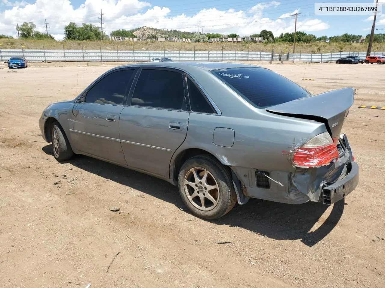 2003 Toyota Avalon Xl VIN: 4T1BF28B43U267899 Lot: 62131914