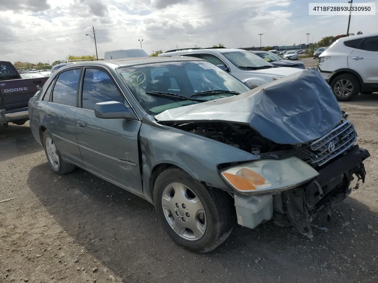 2003 Toyota Avalon Xl VIN: 4T1BF28B93U330950 Lot: 63257202