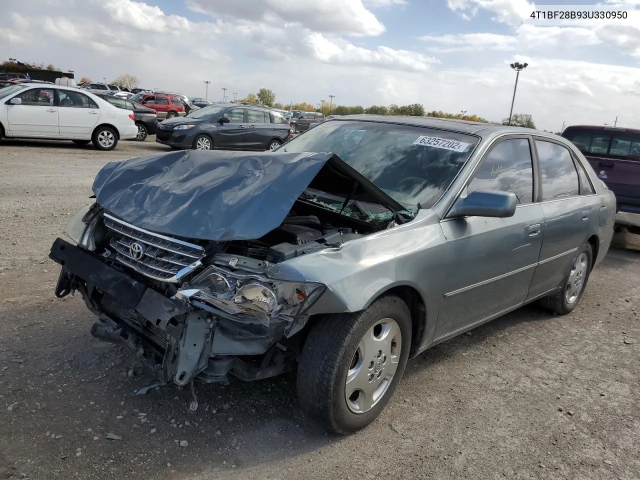 2003 Toyota Avalon Xl VIN: 4T1BF28B93U330950 Lot: 63257202