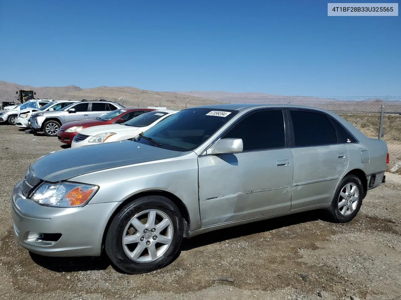 2003 Toyota Avalon Xl VIN: 4T1BF28B33U325565 Lot: 67099394