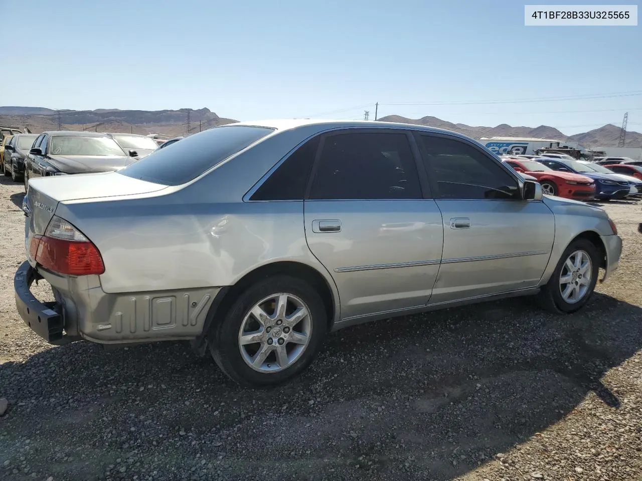 2003 Toyota Avalon Xl VIN: 4T1BF28B33U325565 Lot: 67099394