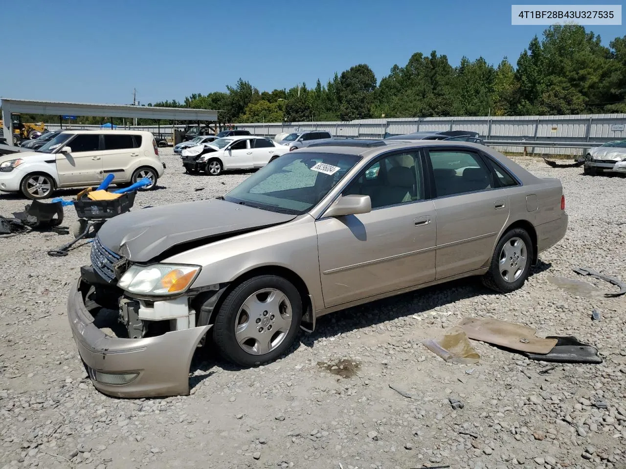 2003 Toyota Avalon Xl VIN: 4T1BF28B43U327535 Lot: 68296084