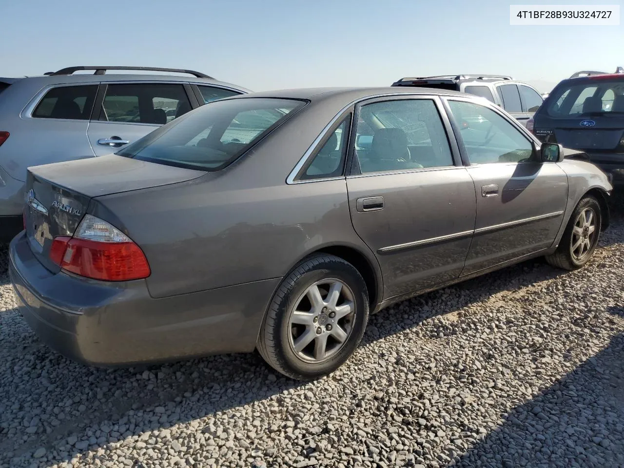 2003 Toyota Avalon Xl VIN: 4T1BF28B93U324727 Lot: 69222934