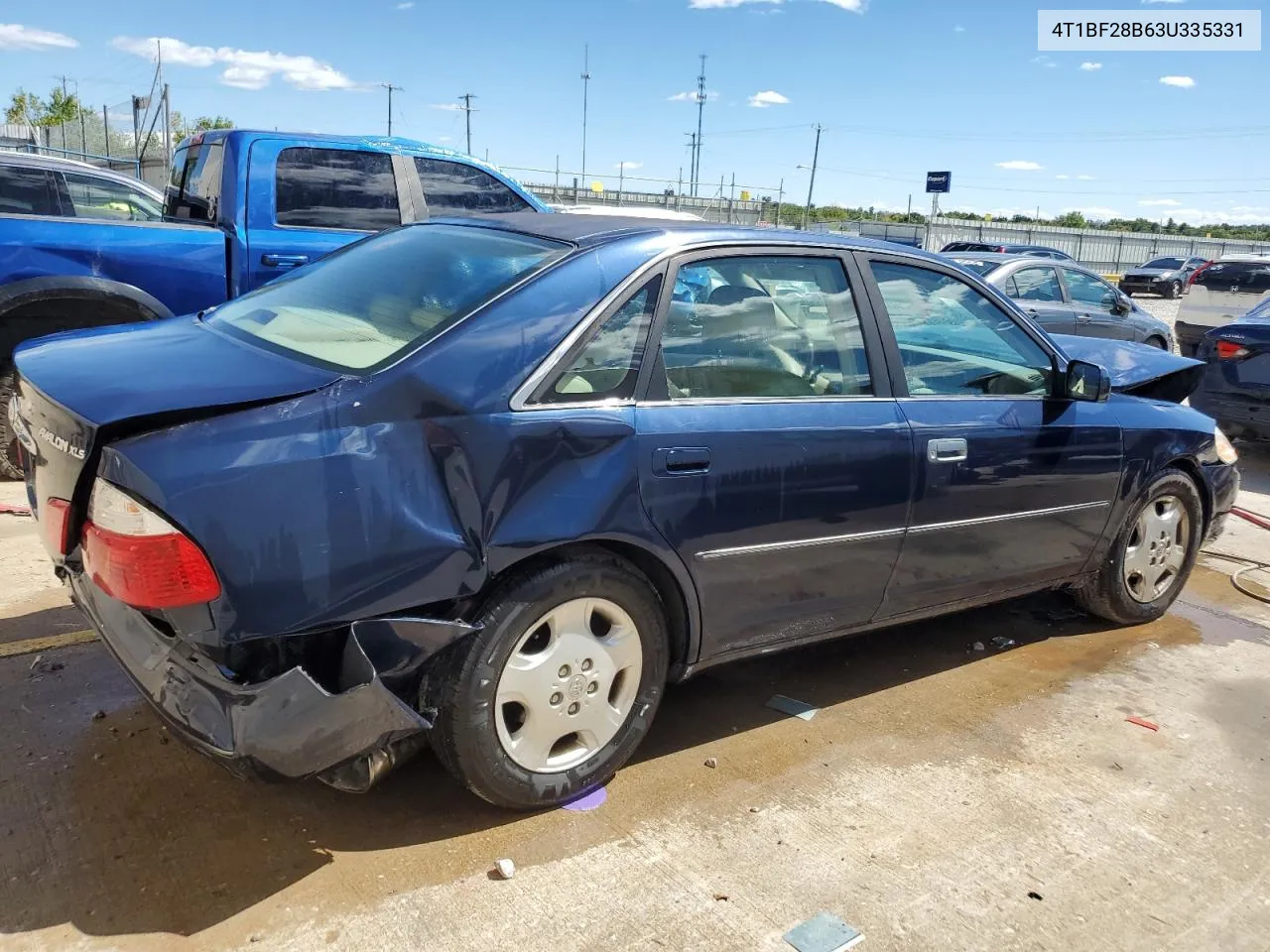 2003 Toyota Avalon Xl VIN: 4T1BF28B63U335331 Lot: 70056364