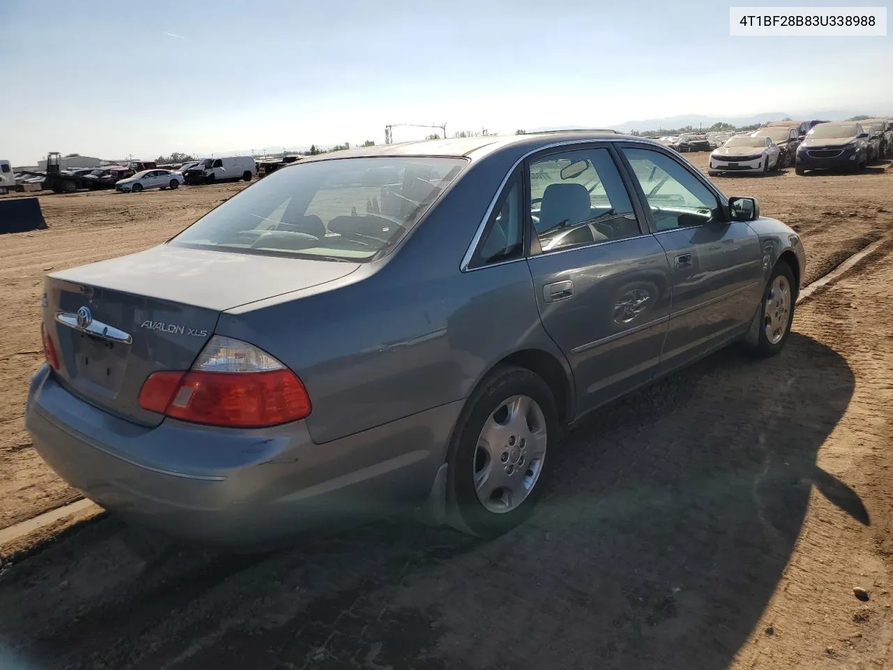 2003 Toyota Avalon Xl VIN: 4T1BF28B83U338988 Lot: 70324194