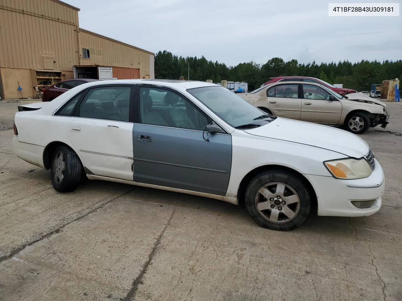 2003 Toyota Avalon Xl VIN: 4T1BF28B43U309181 Lot: 71213874