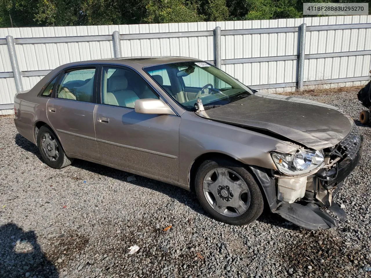 2003 Toyota Avalon Xl VIN: 4T1BF28B83U295270 Lot: 71249144