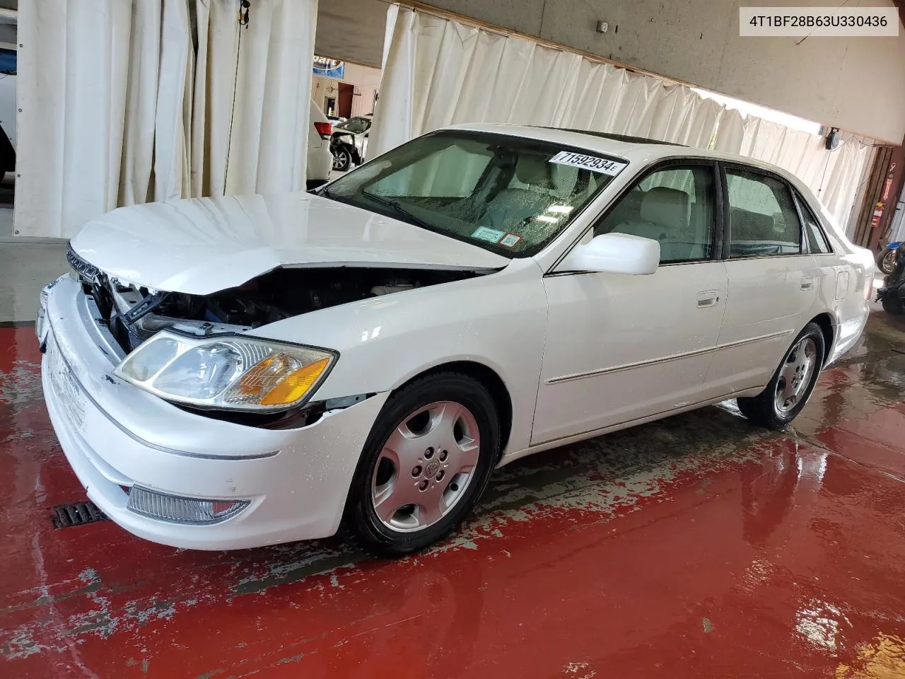 2003 Toyota Avalon Xl VIN: 4T1BF28B63U330436 Lot: 71592934