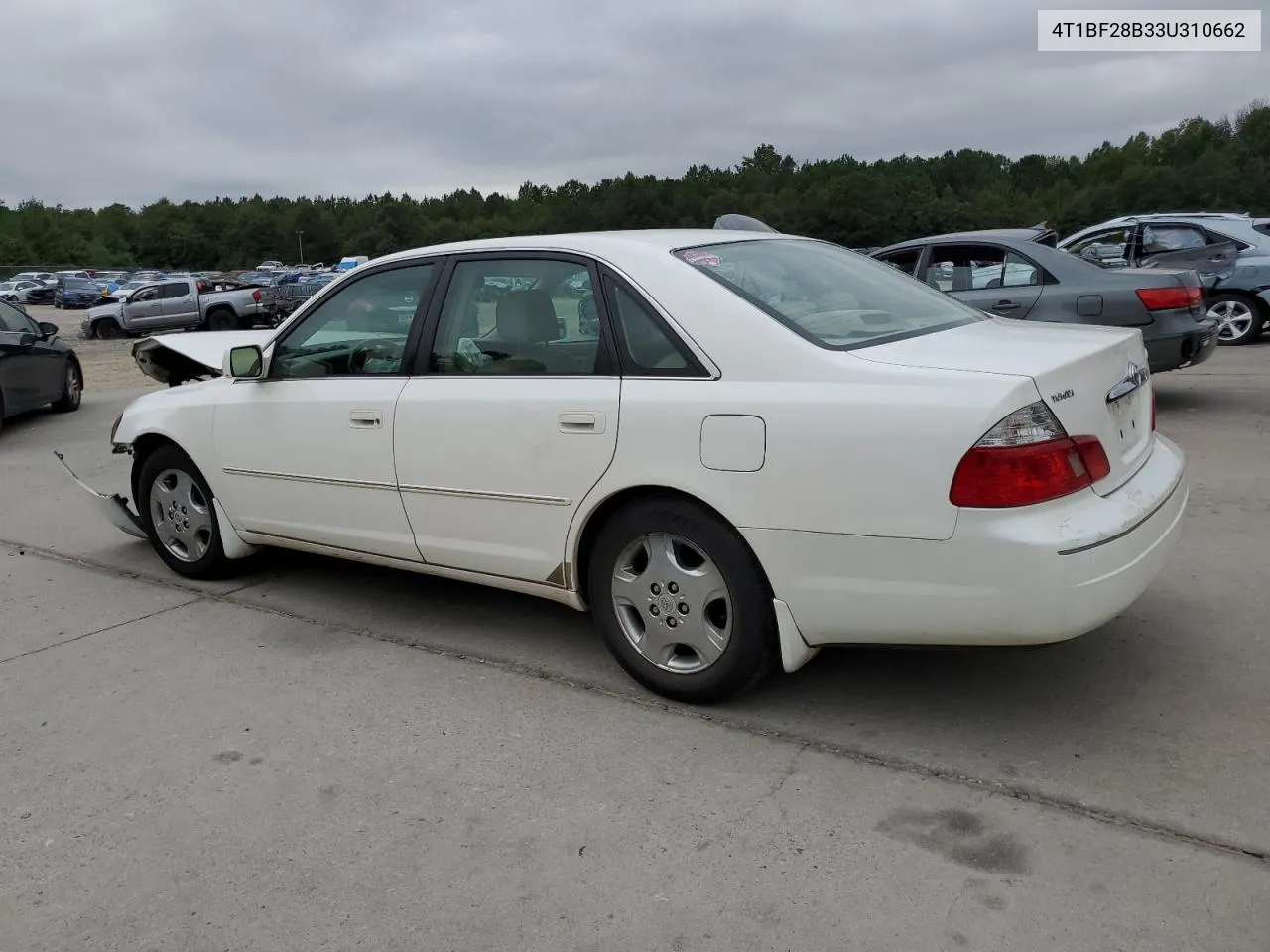 2003 Toyota Avalon Xl VIN: 4T1BF28B33U310662 Lot: 71638254