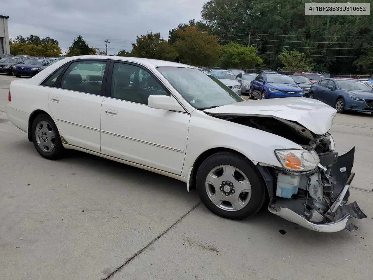 2003 Toyota Avalon Xl VIN: 4T1BF28B33U310662 Lot: 71638254