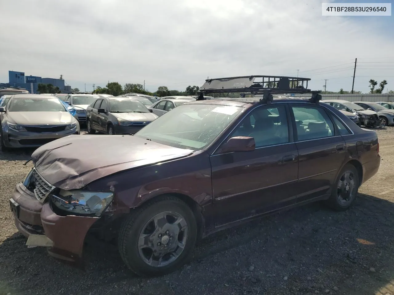 2003 Toyota Avalon Xl VIN: 4T1BF28B53U296540 Lot: 73116554