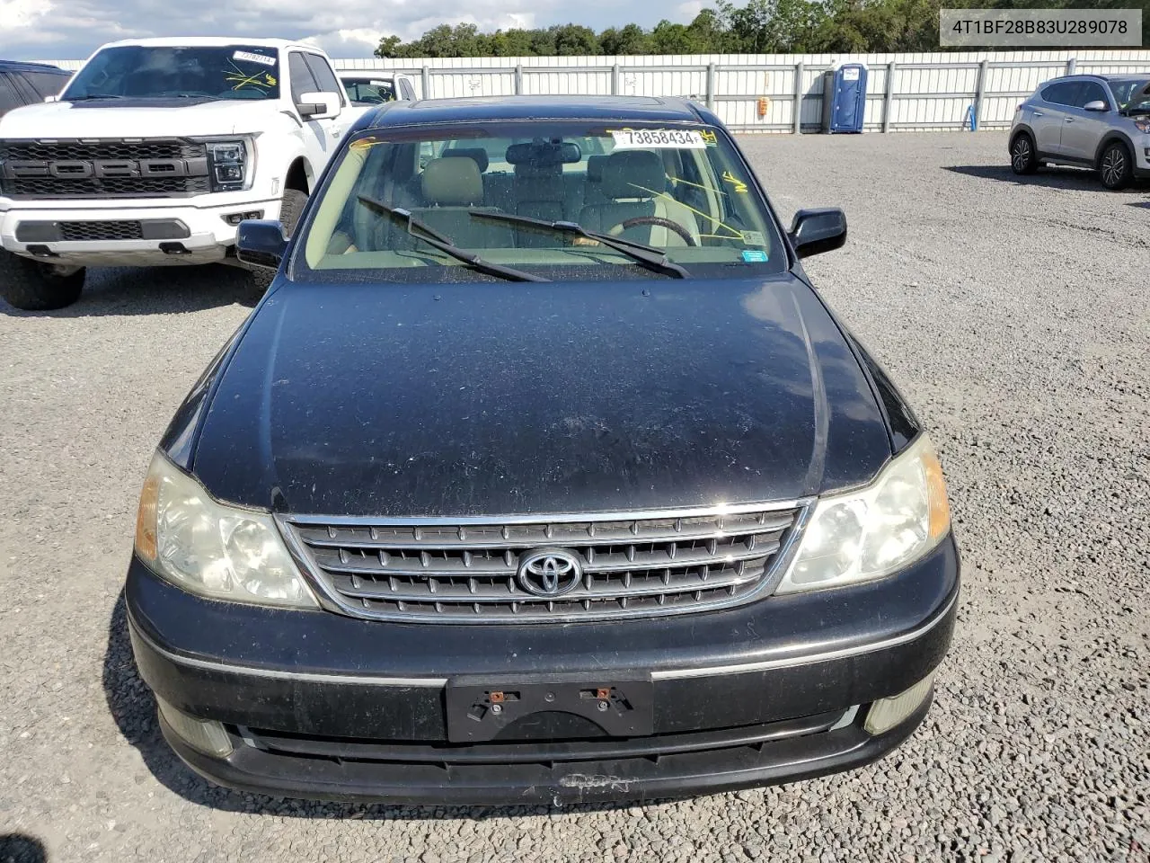 2003 Toyota Avalon Xl VIN: 4T1BF28B83U289078 Lot: 73858434