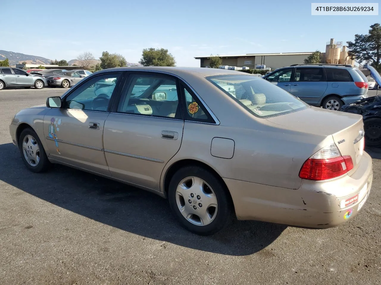 2003 Toyota Avalon Xl VIN: 4T1BF28B63U269234 Lot: 73992814