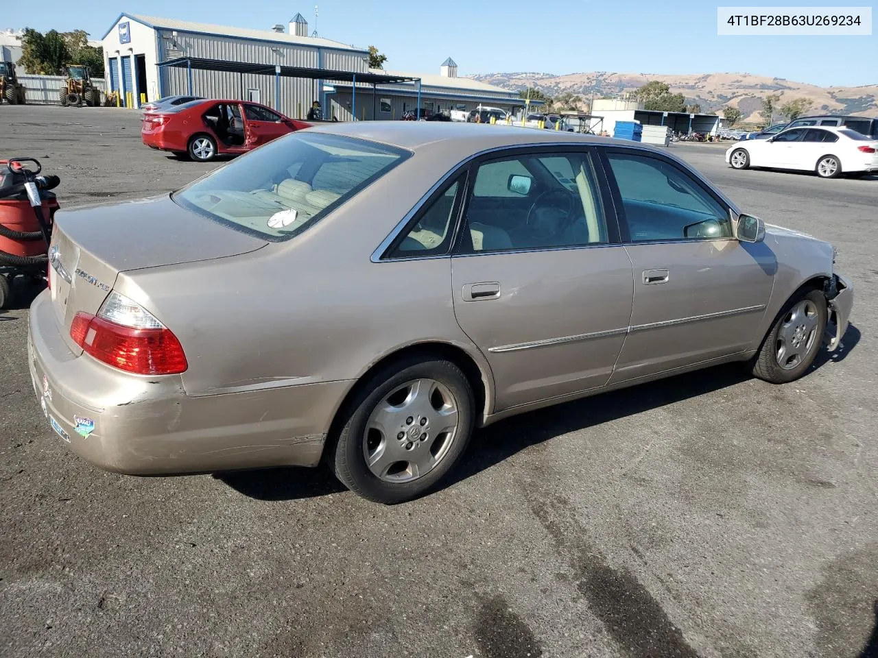 2003 Toyota Avalon Xl VIN: 4T1BF28B63U269234 Lot: 73992814