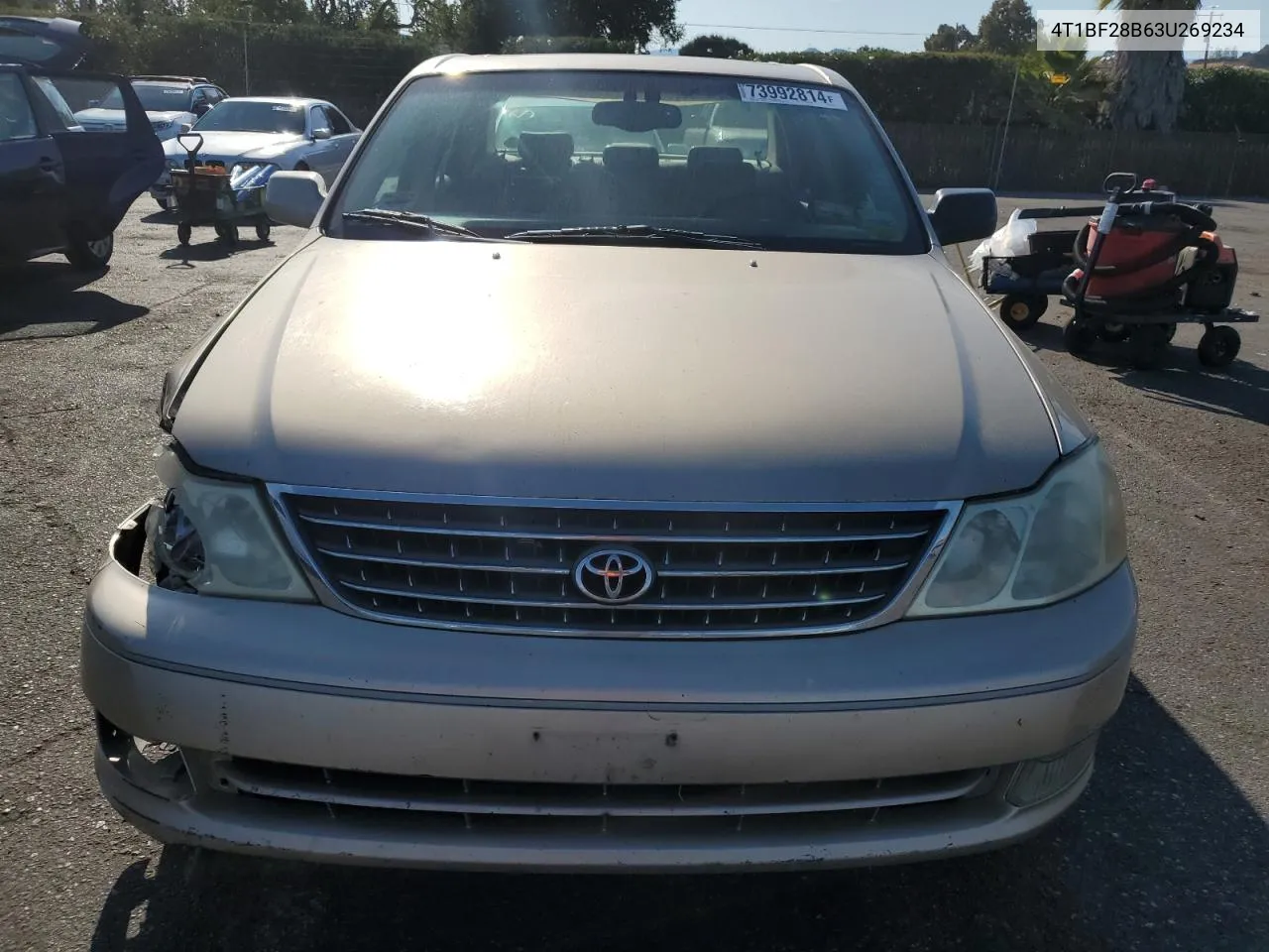 2003 Toyota Avalon Xl VIN: 4T1BF28B63U269234 Lot: 73992814