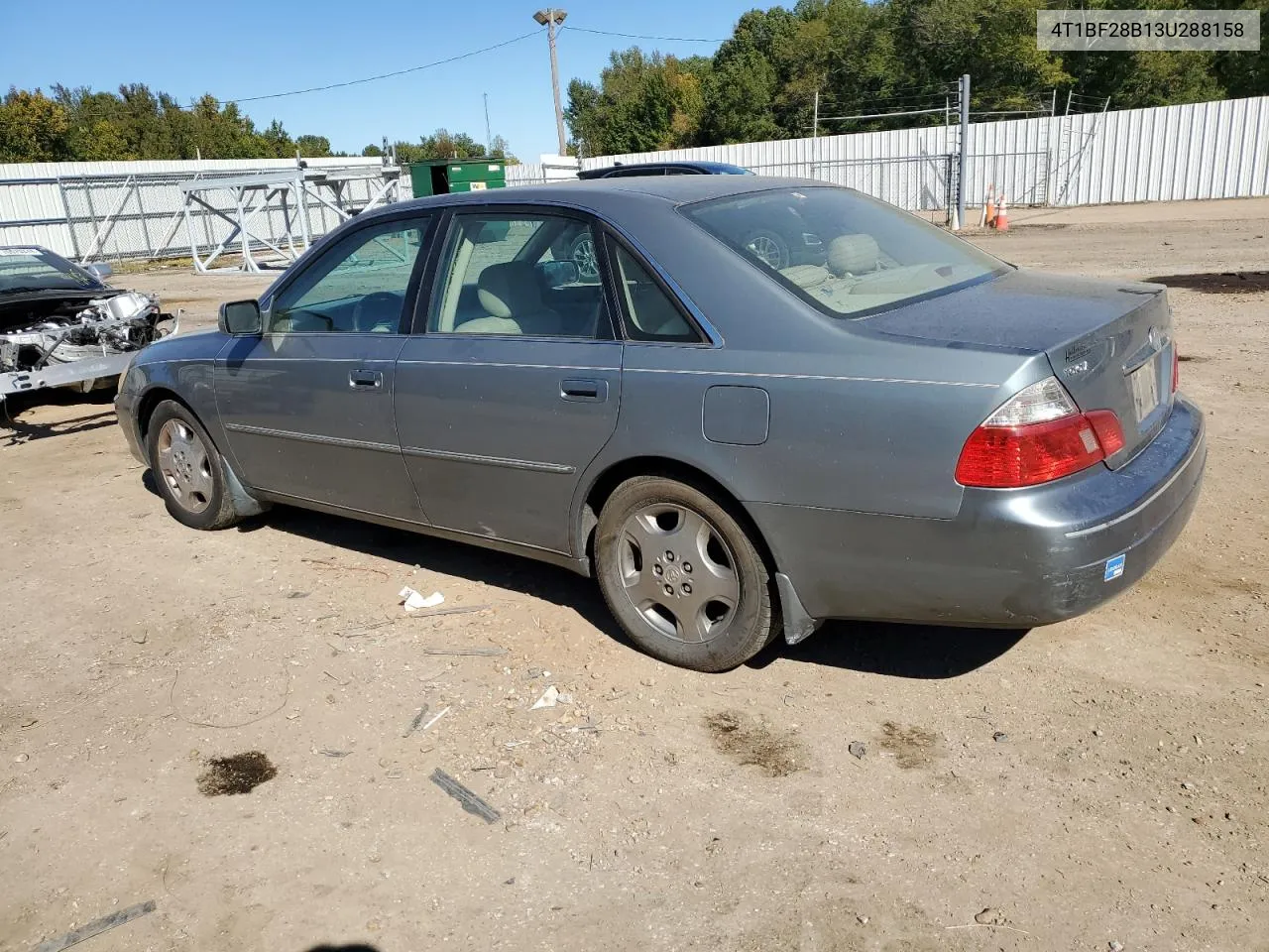 2003 Toyota Avalon Xl VIN: 4T1BF28B13U288158 Lot: 75844264