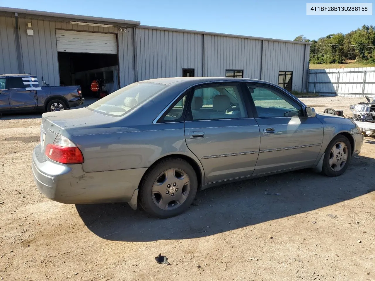 2003 Toyota Avalon Xl VIN: 4T1BF28B13U288158 Lot: 75844264