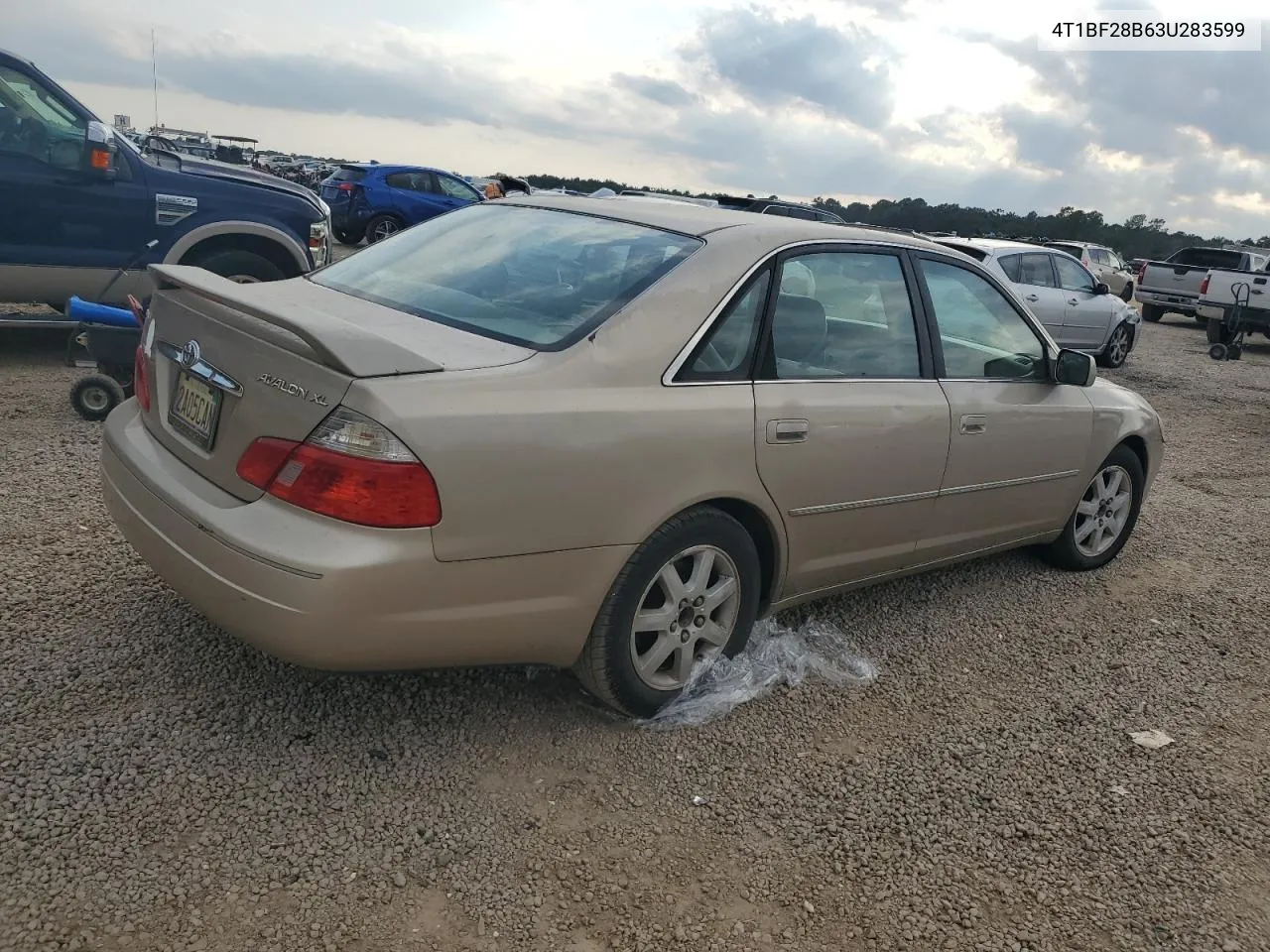 2003 Toyota Avalon Xl VIN: 4T1BF28B63U283599 Lot: 75933194