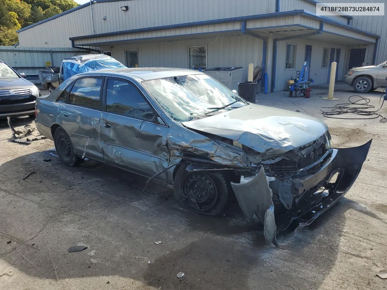 2003 Toyota Avalon Xl VIN: 4T1BF28B73U284874 Lot: 76072464