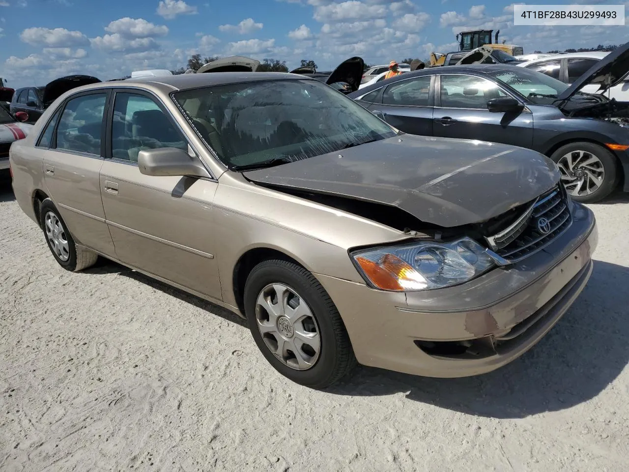 2003 Toyota Avalon Xl VIN: 4T1BF28B43U299493 Lot: 76290344