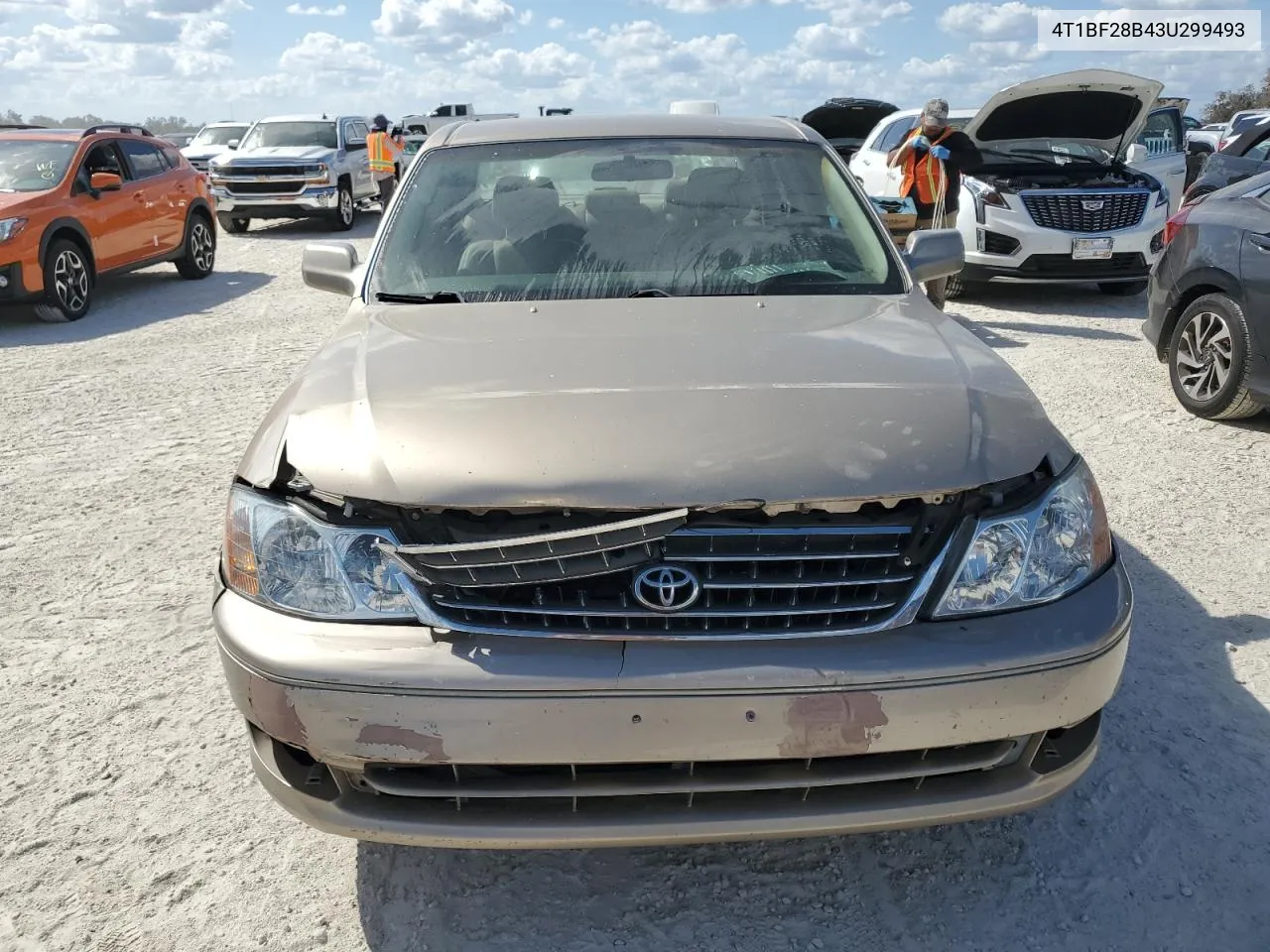 2003 Toyota Avalon Xl VIN: 4T1BF28B43U299493 Lot: 76290344