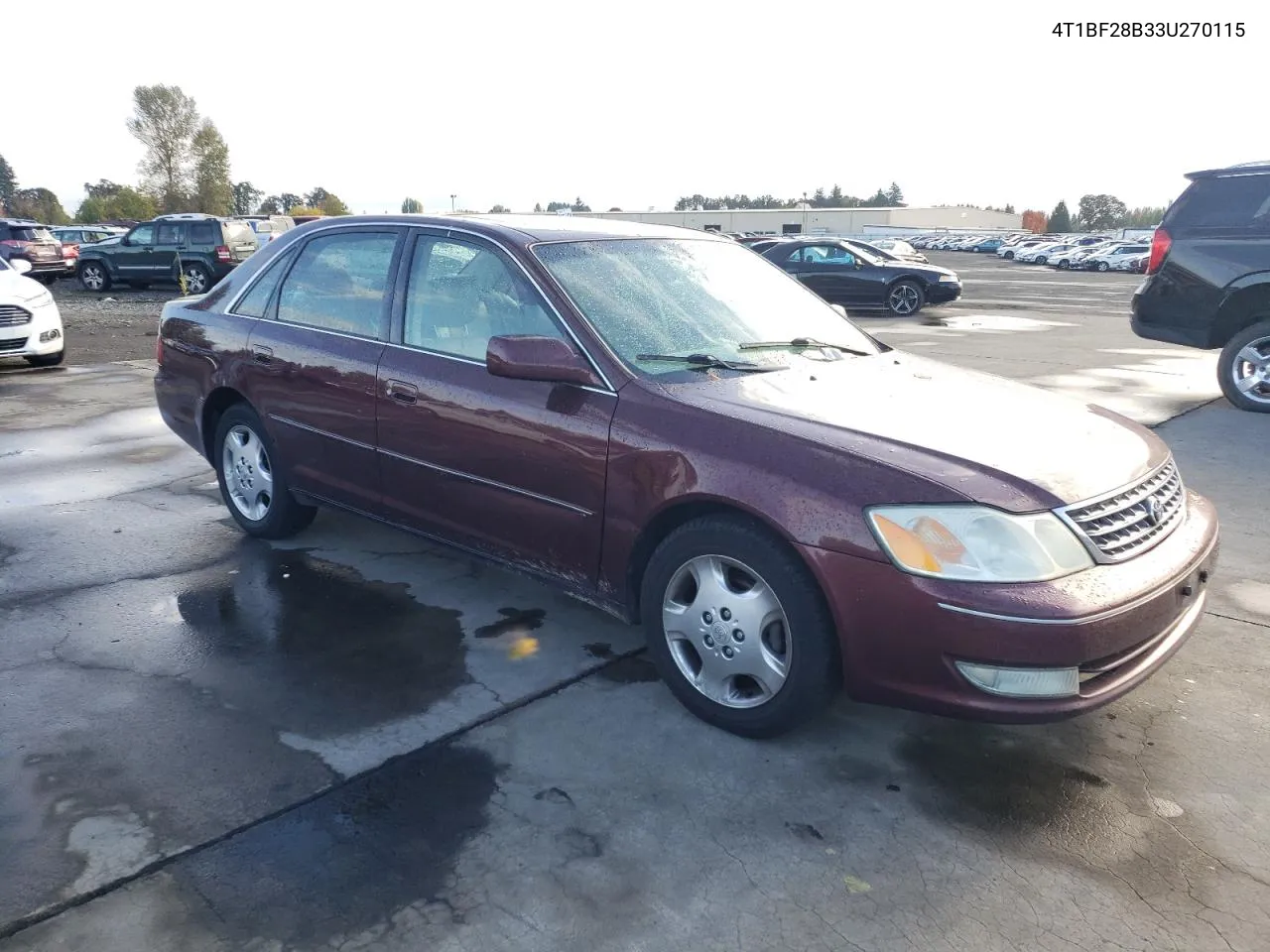 2003 Toyota Avalon Xl VIN: 4T1BF28B33U270115 Lot: 76499984