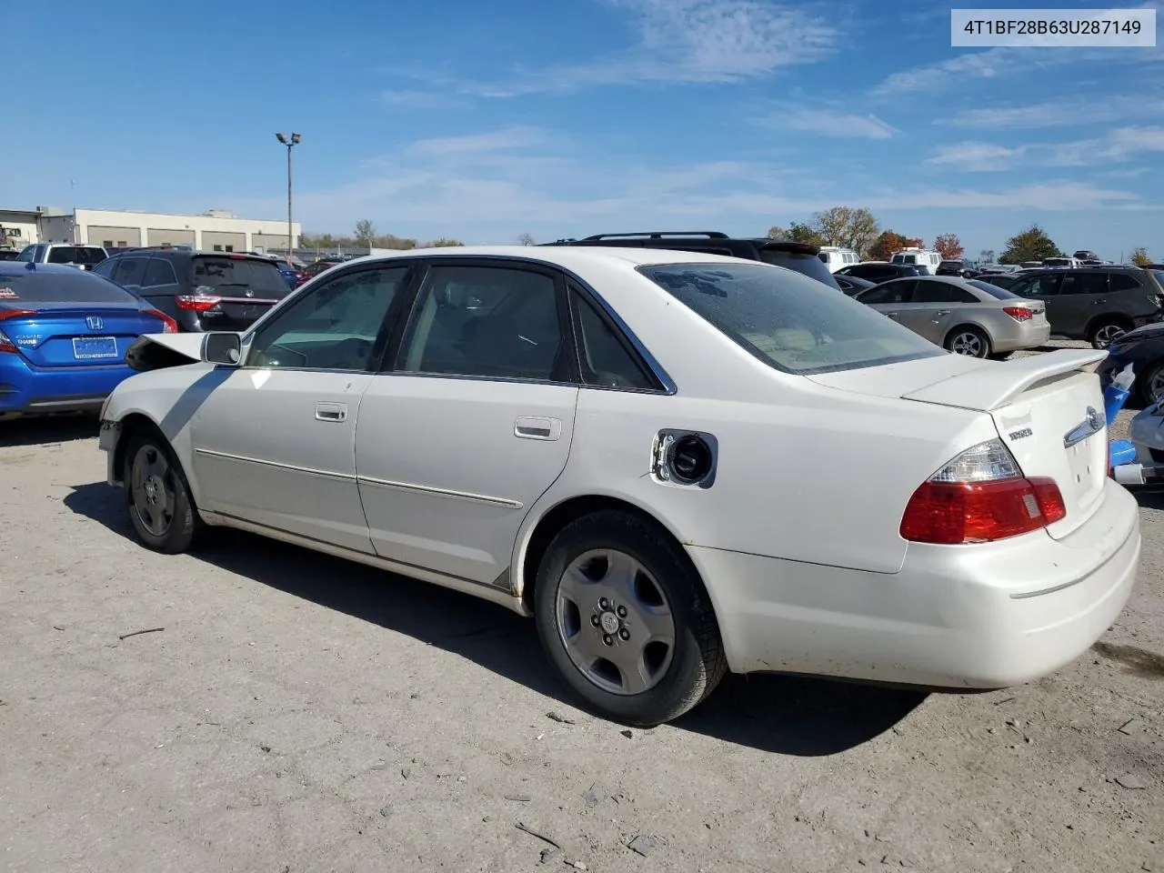 2003 Toyota Avalon Xl VIN: 4T1BF28B63U287149 Lot: 76702294