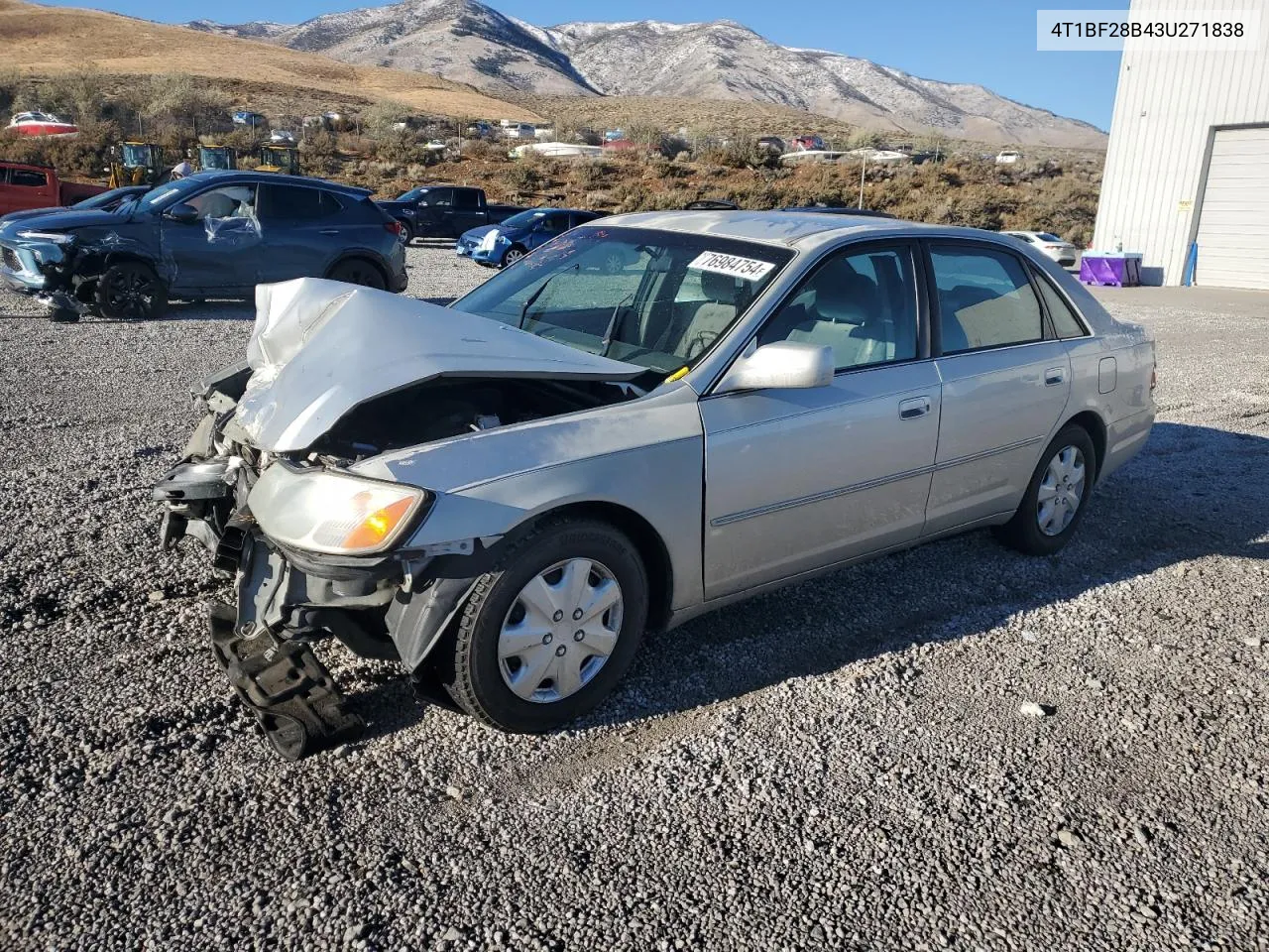 4T1BF28B43U271838 2003 Toyota Avalon Xl