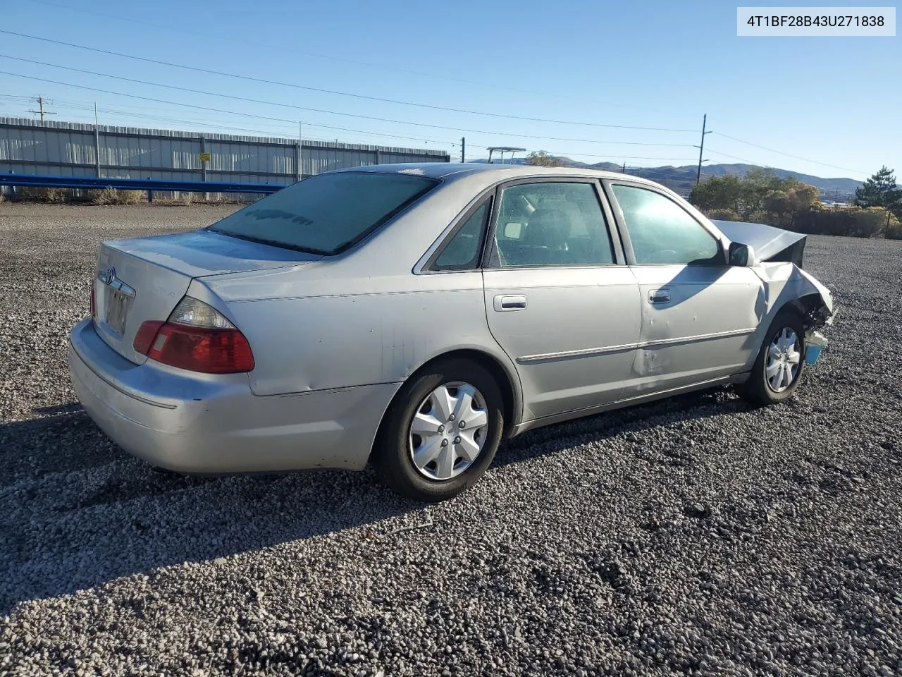 2003 Toyota Avalon Xl VIN: 4T1BF28B43U271838 Lot: 76984754