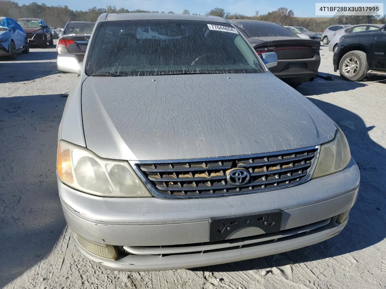 2003 Toyota Avalon Xl VIN: 4T1BF28BX3U317995 Lot: 77044654