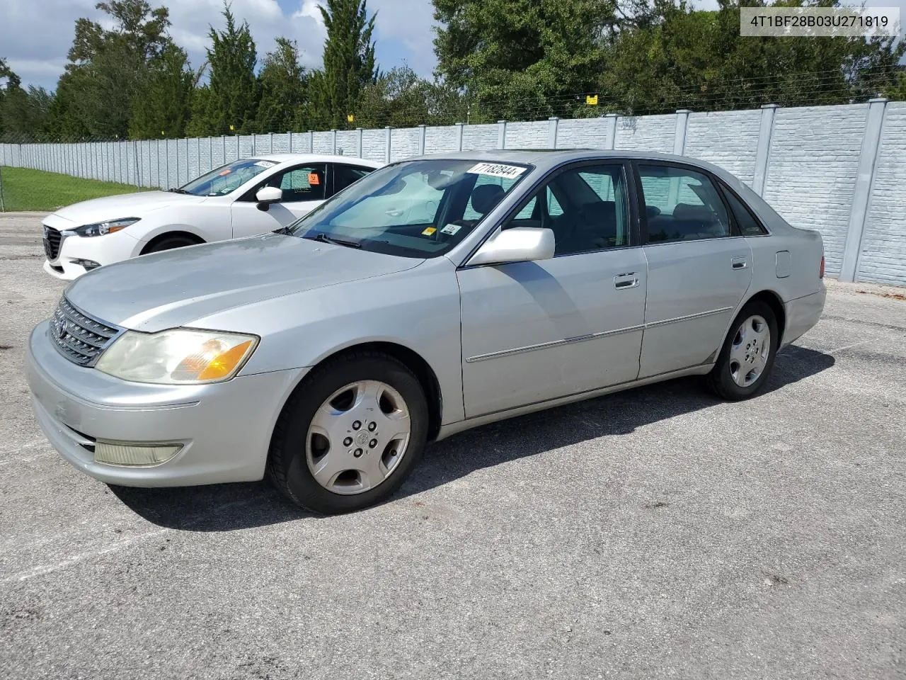 2003 Toyota Avalon Xl VIN: 4T1BF28B03U271819 Lot: 77182844