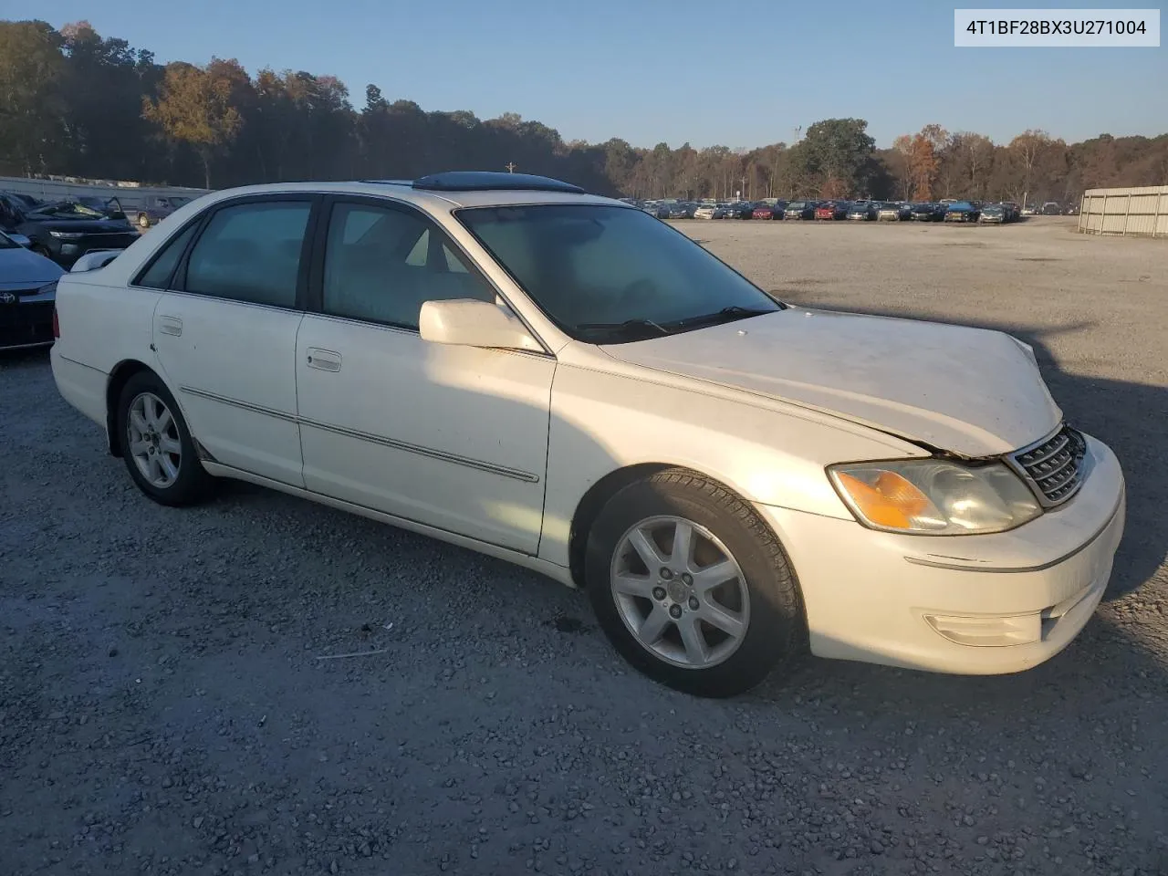 2003 Toyota Avalon Xl VIN: 4T1BF28BX3U271004 Lot: 77245294