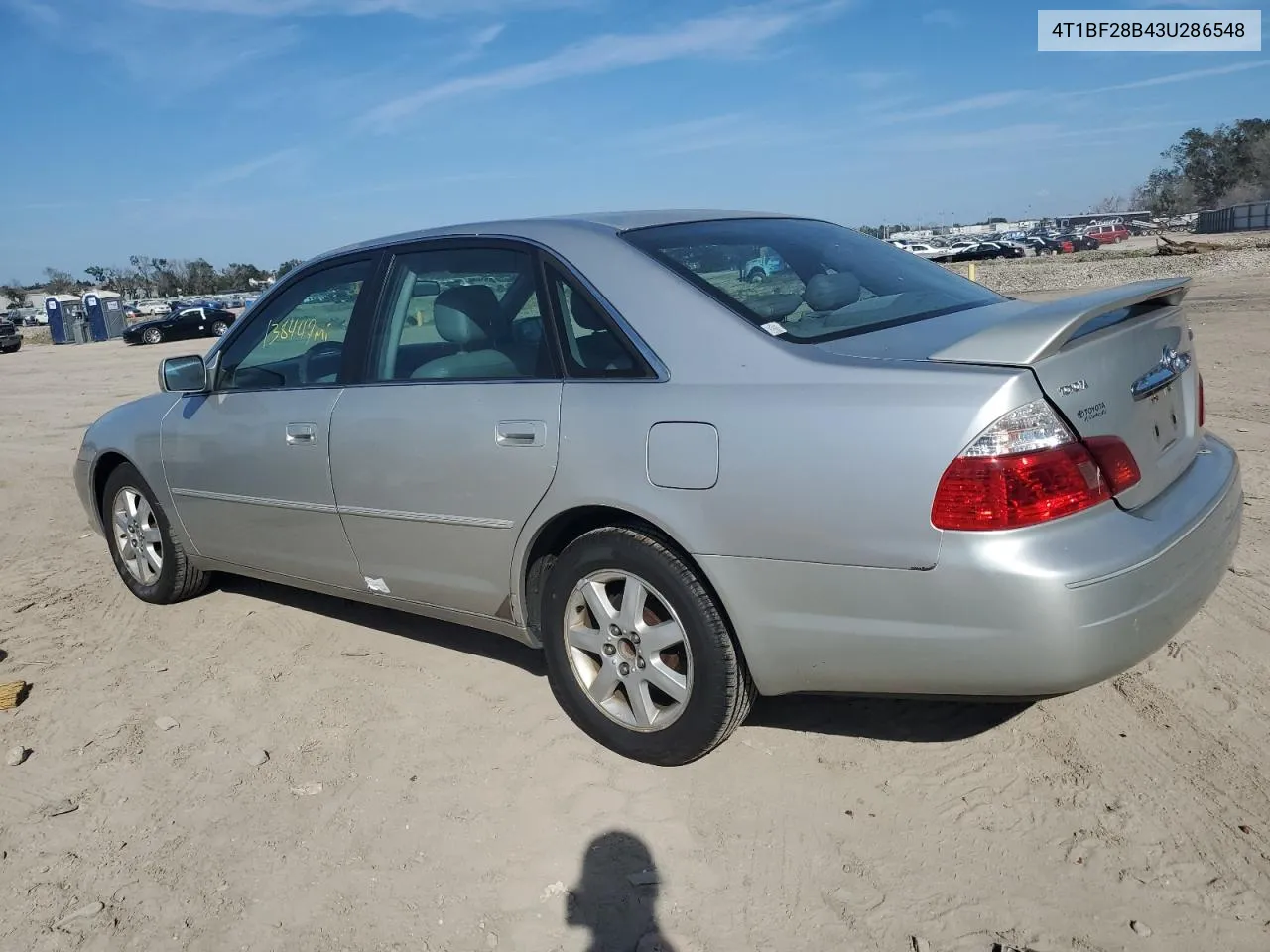 2003 Toyota Avalon Xl VIN: 4T1BF28B43U286548 Lot: 77261454