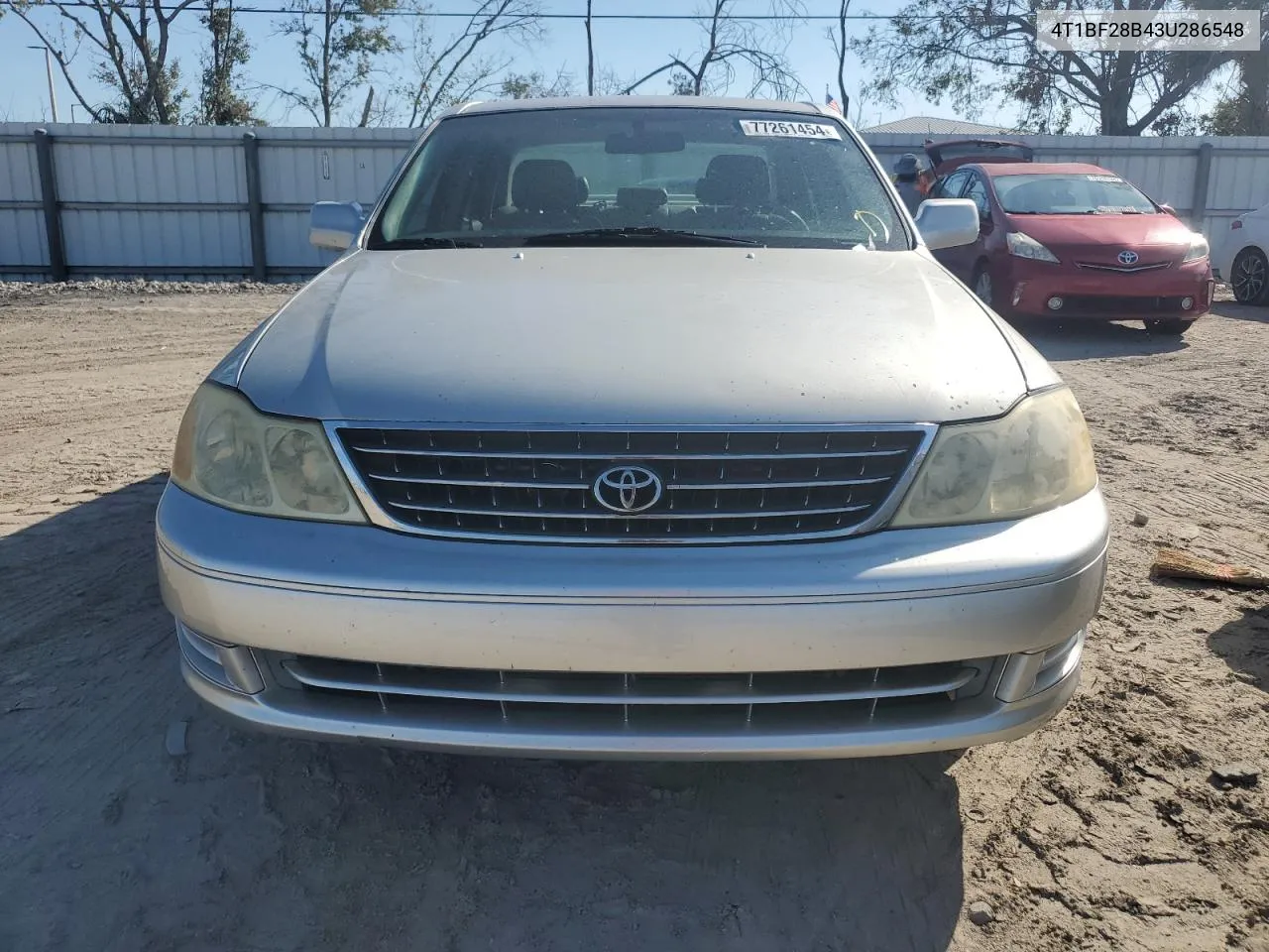 2003 Toyota Avalon Xl VIN: 4T1BF28B43U286548 Lot: 77261454