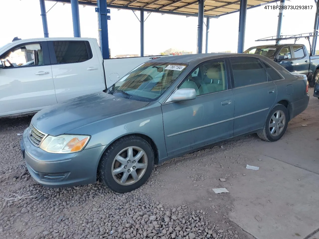 2003 Toyota Avalon Xl VIN: 4T1BF28B73U293817 Lot: 77667184