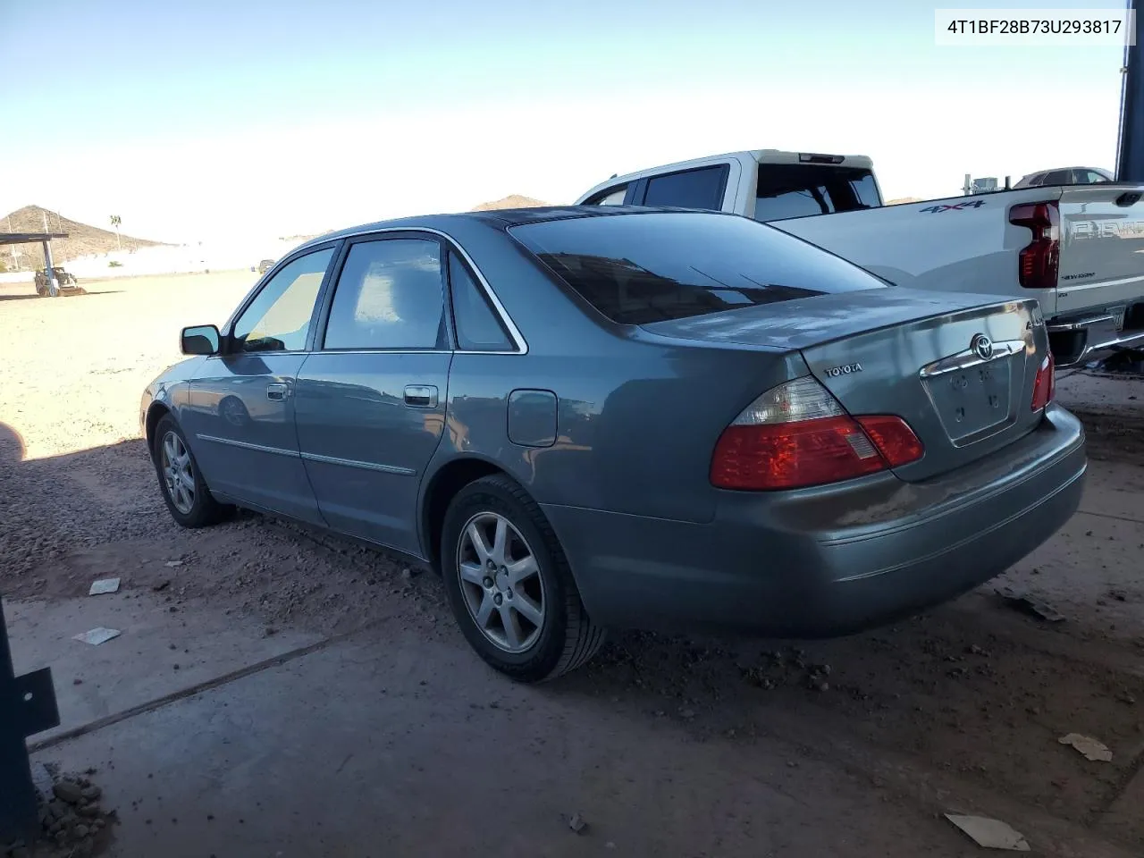 2003 Toyota Avalon Xl VIN: 4T1BF28B73U293817 Lot: 77667184