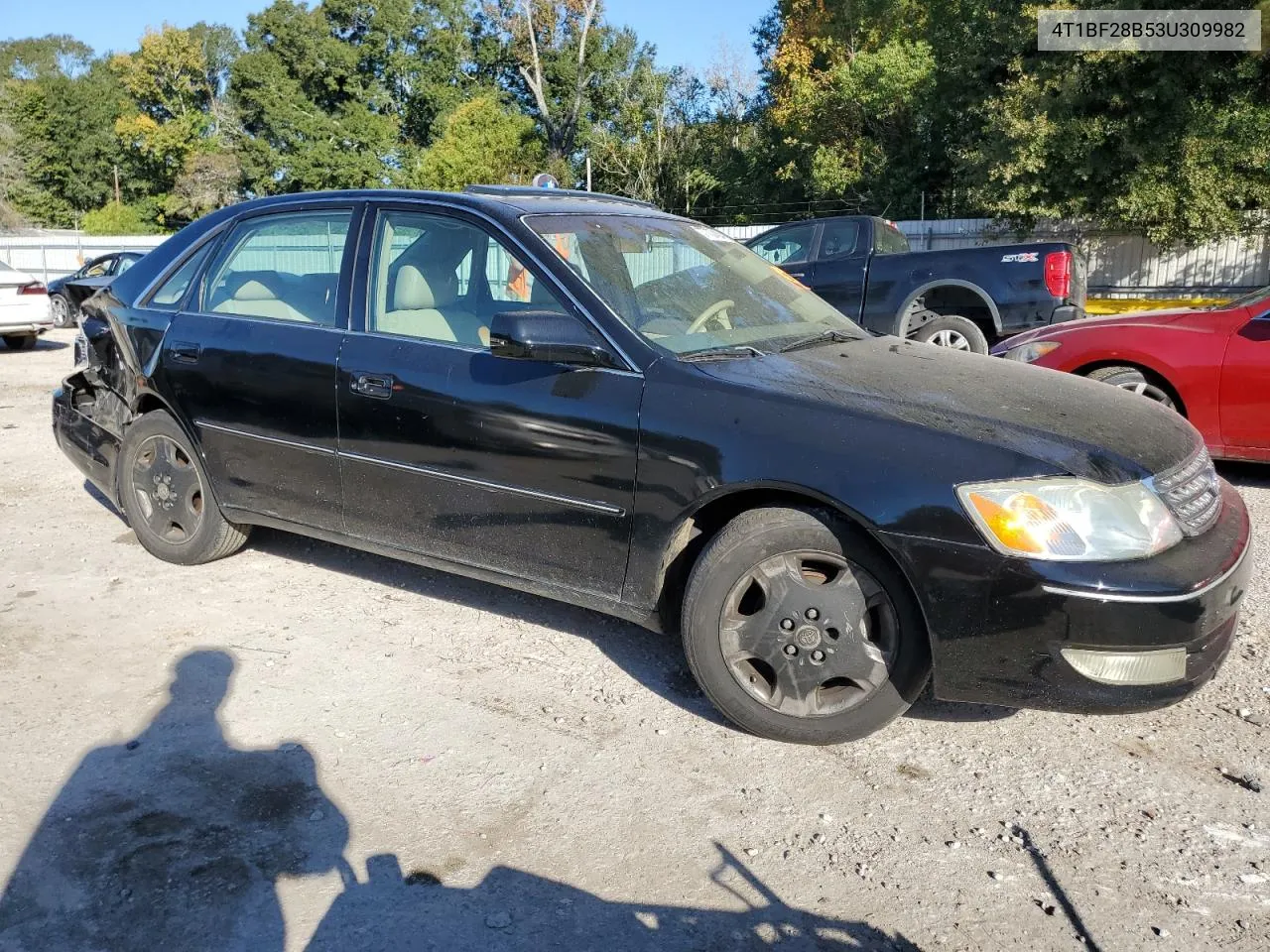 2003 Toyota Avalon Xl VIN: 4T1BF28B53U309982 Lot: 77707404