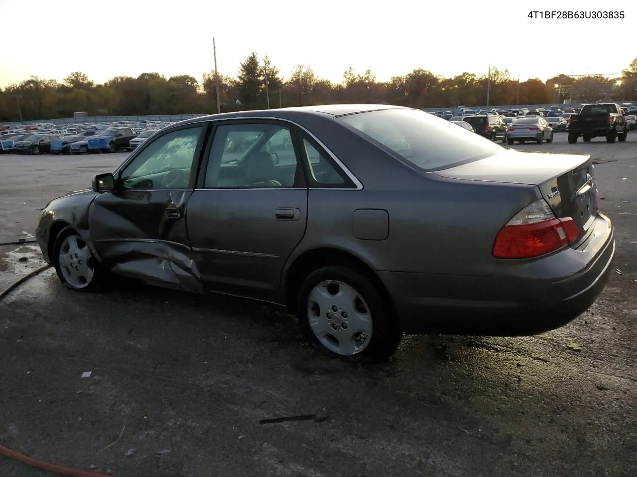 2003 Toyota Avalon Xl VIN: 4T1BF28B63U303835 Lot: 78582004