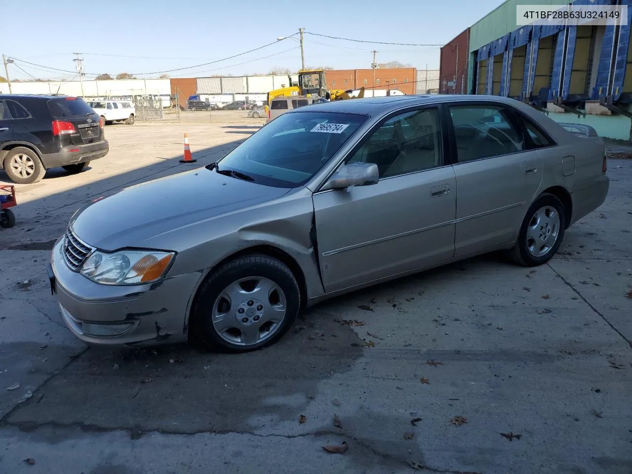 2003 Toyota Avalon Xl VIN: 4T1BF28B63U324149 Lot: 79695784