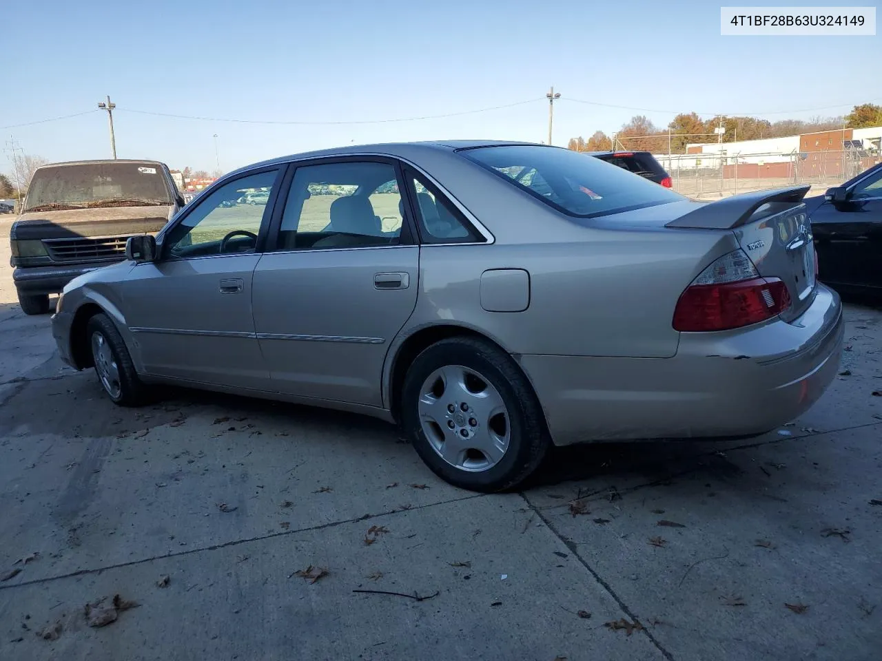 2003 Toyota Avalon Xl VIN: 4T1BF28B63U324149 Lot: 79695784