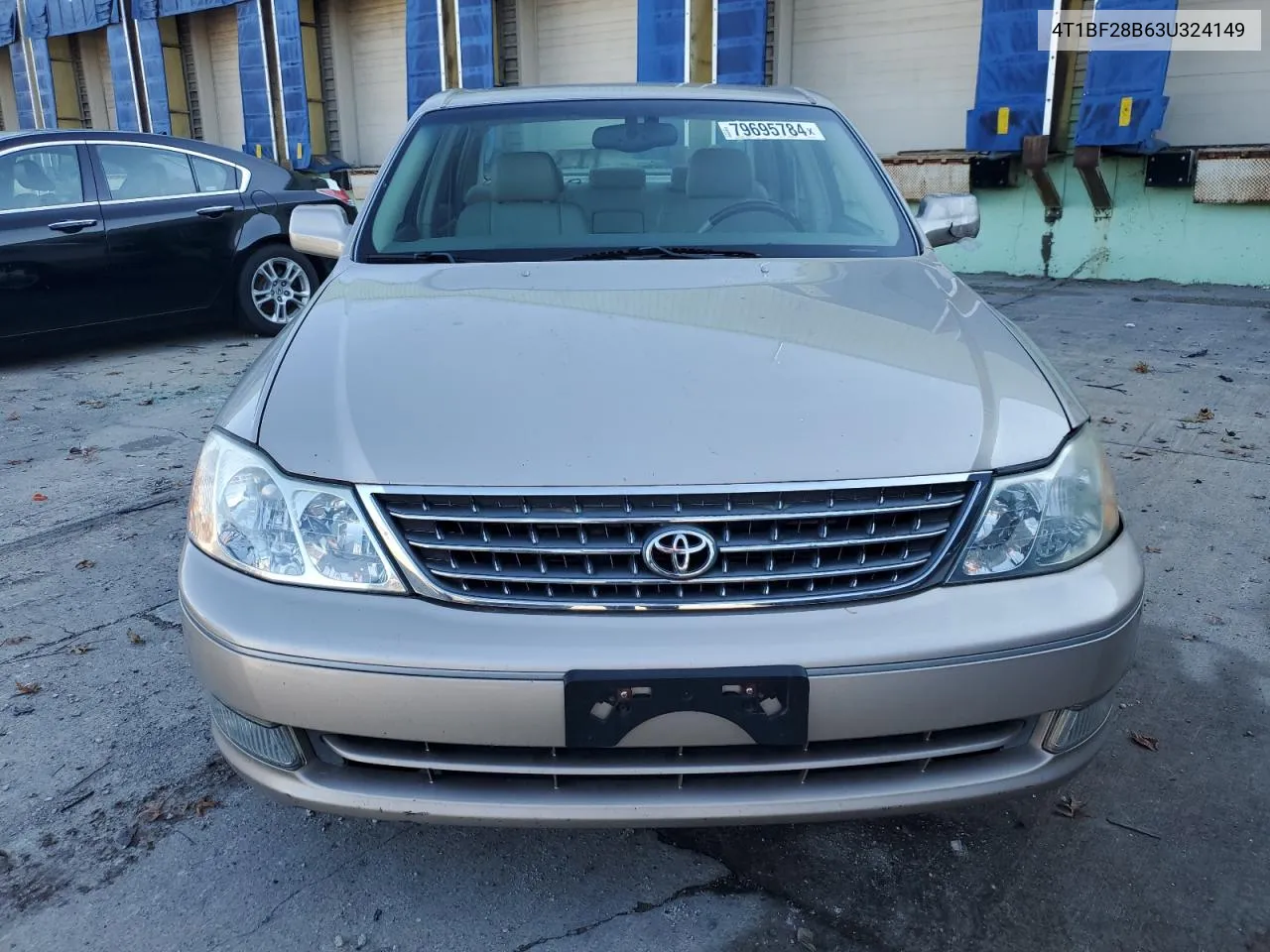 2003 Toyota Avalon Xl VIN: 4T1BF28B63U324149 Lot: 79695784