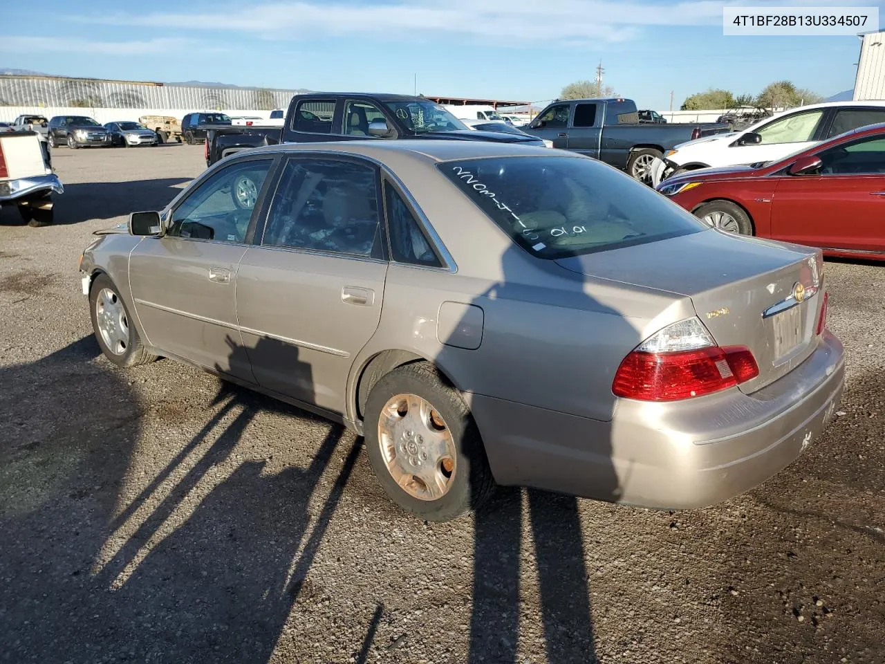 2003 Toyota Avalon Xl VIN: 4T1BF28B13U334507 Lot: 80924003