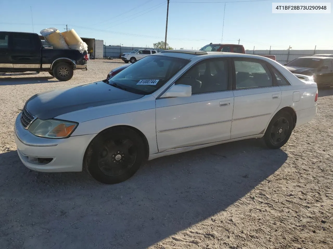 2003 Toyota Avalon Xl VIN: 4T1BF28B73U290948 Lot: 81000744