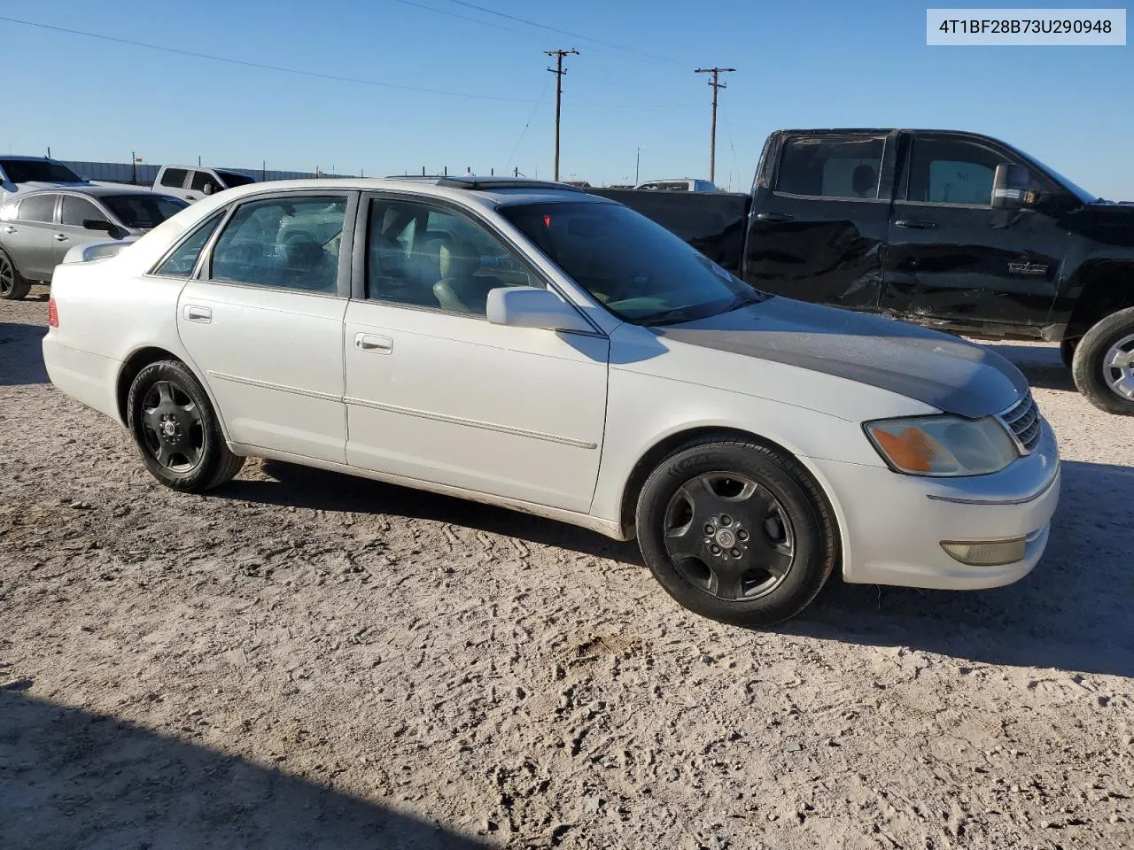 2003 Toyota Avalon Xl VIN: 4T1BF28B73U290948 Lot: 81000744