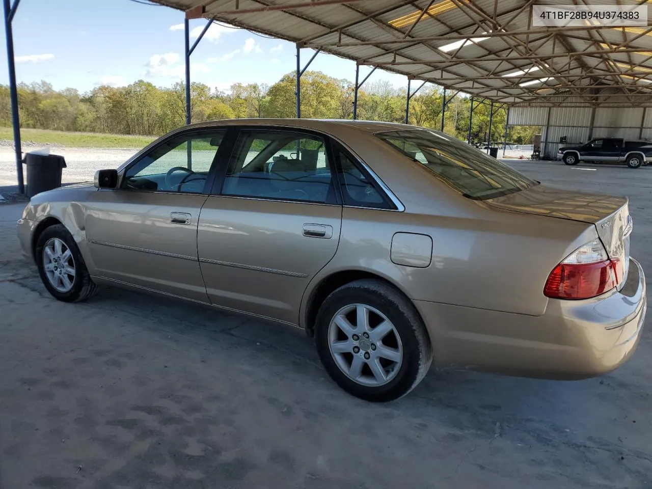 2004 Toyota Avalon Xl VIN: 4T1BF28B94U374383 Lot: 49757454