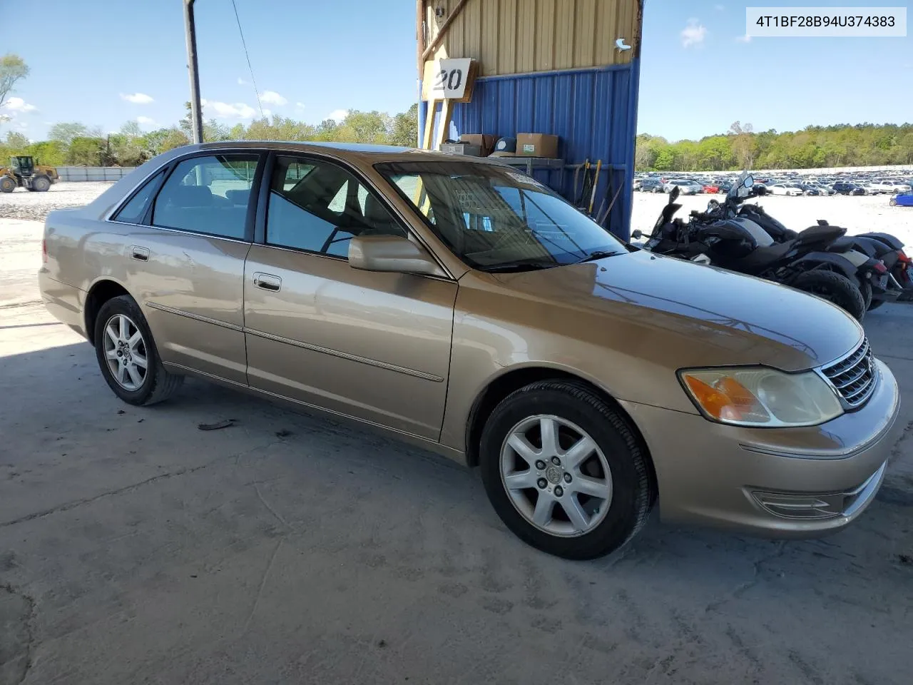 2004 Toyota Avalon Xl VIN: 4T1BF28B94U374383 Lot: 49757454