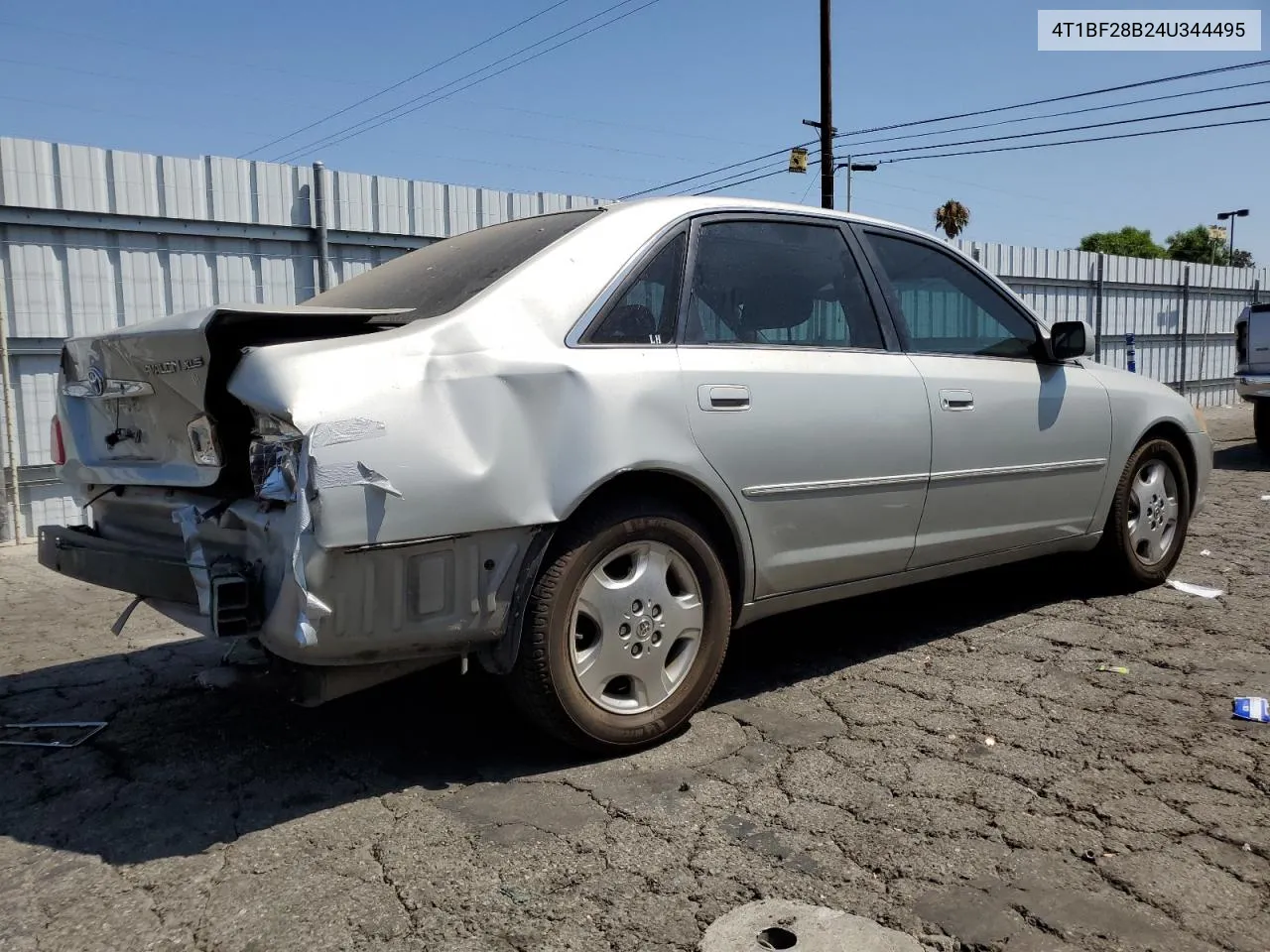 2004 Toyota Avalon Xl VIN: 4T1BF28B24U344495 Lot: 64431864